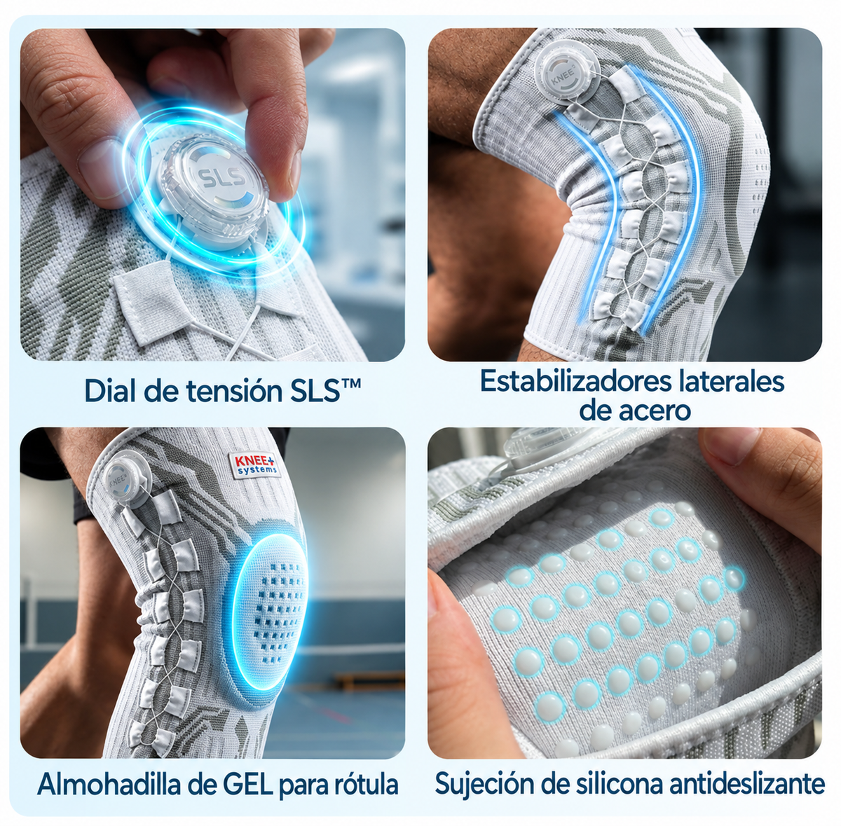 rodillera ajustable profesional